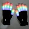 Led перчатки детские RESTEQ 17*11см. Светодиодные перчатки разноцветные, светящиеся в темноте, мигают 6 режимов!