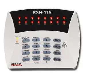 Б/У Світлодіодна клавіатура PIMA RX-406. Клавіатура для управління контрольними панелями Норд-4 і Captain