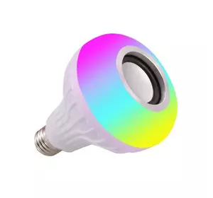 Bluetooth-Дінамік-лампа змінює колір. Колонка блютуз на пульті управління