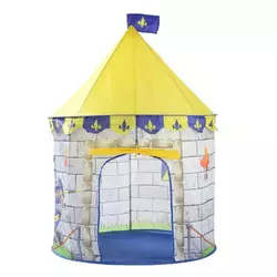 Ігровий шатер RESTEQ. Намет для дитячої кімнати. Складна палатка для дітей. Ігровий будиночок. Намет замок