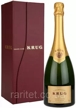 Муляж Шампанське Krug Grande Cuvee в подарунковій коробці, бутафорія 1.5 л