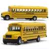 Модель автомобіля School bus 1:64. Іграшкова машинка Шкільний автобус. Металева інерційна машинка