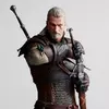 Фігурка Witcher 3, статуетка Геральт з Рівії, іграшка Geralt The Witcher Відьмак, 25 см, в коробці