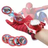 Рукавичка Людини Павука з дискометом ( 4 диски). Рукавички Spiderman. Рукавичка супергероя
