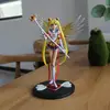Аніме фігурка Sailor Moon RESTEQ на підставці. Ігрова фігурка Сейлор Мун 16 см. Фігурка Усагі цукіні