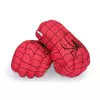 Величезні м'які рукавички у вигляді кулаків Людини Павука. Дитячі рукавички Spider Man 22 см