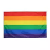 ЛГБТ прапор 150 * 90 см. Райдужний прапор RESTEQ. Прапор ЛГБТ спільноти. Freedom flag. LGBT flag. Прайд прапор. Pride flag. Прапор