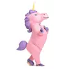 Надувний костюм Єдинорога RESTEQ, Unicorn косплэй, костюм рожевої конячки. Єдиноріг надувний 2,5 м!!!