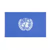 Прапор Організації Об'єднаних Націй 150*90 см. Прапор ООН RESTEQ. United Nations Flag