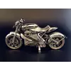 Металеві конструкції Мотоцикл. Металева збірна 3D модель мотоцикла 128х745х67 мм. Збірна модель мотоцикла із металу