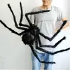 Великий м'який павук RESTEQ! Великий чорний тарантул! 75 см!