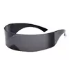 Футуристичні сонцезахисні окуляри RESTEQ для чоловіків та жінок, чорні