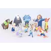 Набір фігурок Зверополіс RESTEQ. Ігрові фігурки з мультфільму Зверополіс 12 шт. Іграшки Zootopia