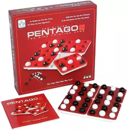 Настільна гра Пентаго Pentago. Настільна гра для двох гравців. Гра типу Хрестики-нуліки