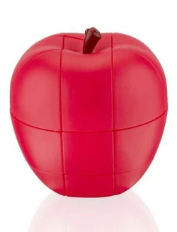 Кубик-рубик Яблуко 3х3. Головоломка Кубик рубик у формі яблука. Інтерактивна іграшка яблуко. Нестандартний кубик-рубик