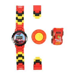 Дитячий годинник з іграшкою Блискавка МакКвін. Lightning McQueen наручний годинник. Годинник Тачки Cars