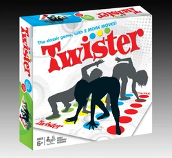Гра Твістер 2. Настільна гра Twister (нова версія) із двома новими завданнями. Твістер англомовний