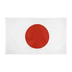 Прапор Японії 150х90 см. Японський прапор поліестер RESTEQ. Хіномару