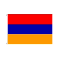 Прапор Вірменії 150х90 см. Вірменський прапор поліестер RESTEQ. Armenian flag