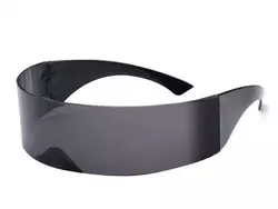 Футуристичні сонцезахисні окуляри RESTEQ для чоловіків та жінок, чорні
