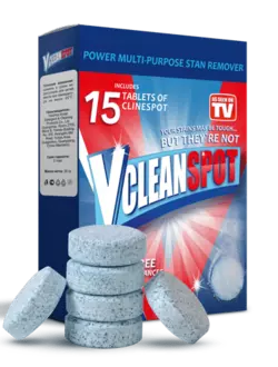 Засіб Vclean Spot 15 таблеток. Універсальний миючий засіб Віклін Спот. Інноваційний засіб для чищення Vclean Spot
