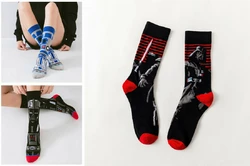 Шкарпетки з малюнками з кінофільму Зоряні війни (Star Wars) Три пари, розмір 38-44 RESTEQ