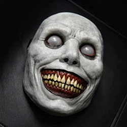 Страшна маска на Хеллоуїн. Моторошна маска. Маска з посмішкою 22x18см