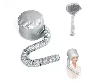 Насадка шапочка на фен RESTEQ для догляду за волоссям. Термо-ковпак для сушіння волосся феном Bonnet