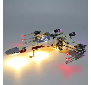 Комплект світлодіодів для космічного корабля X-крил T-65. LED світлодіоди для X-wing. Підсвічування для T-65 X-wing