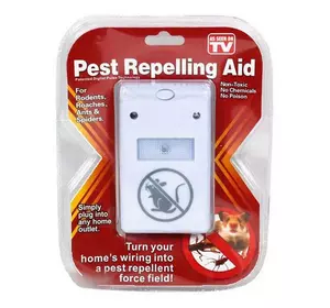 Ультразвуковий відлякувач гризунів та комах Riddex Pest repelling Aid