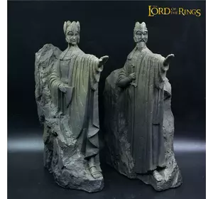 Статуетка Стовпи Аргоната RESTEQ. Скульптура Ворота королів 15 см. Стовпи Argonath. Ісільдур і Анаріон (2шт.)