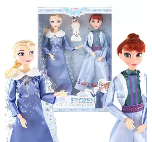 Ляльки з мультфільму Холодне серце Ельза і Анна. Ляльки Ельза і Анна з Олафом. Elsa Frozen. Anna Frozen. Frozen іграшки