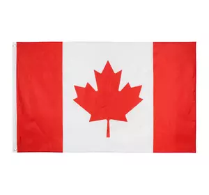 Канадський прапор. Прапор Канади RESTEQ. Canadian flag. Прапор 150*90 см поліестер