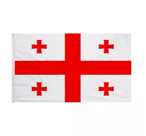 Прапор Грузії 150х90 см. Грузинський прапор поліестер RESTEQ. Georgia flag