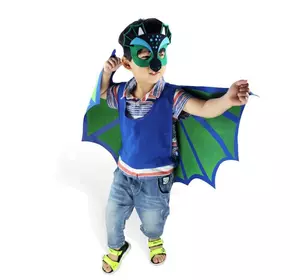 Дитячий костюм дракончика RESTEQ, Крила з маскою, Косплей дракона.