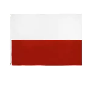 Прапор Польщи 150х90 см. Польський прапор поліестер RESTEQ. Polish flag