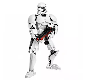 Конструктор фігурка Штурмовик з фільму Зіркові Війни. Іграшка конструктор Stormtrooper 24 см (81шт. деталей) аналог LEGO