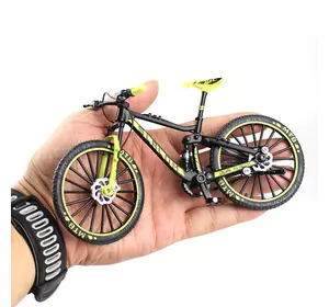 Фінгербайк RESTEQ, Металевий finger bike, Міні гірський фінгербайк, зменшена модель велосипеда 1:10