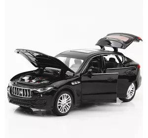 Модель автомобіля Maserati Levante масштаб 1:32. Іграшкова машинка Мазераті Леванте (звук, світло). Металева інерційна машинка