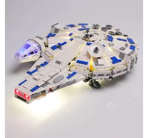 Комплект світлодіодів для космічного корабля Тисячолітній сокіл. Підсвічування для LEGO Millennium Falcon. LED світлодіоди для