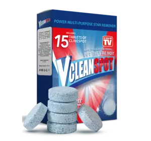 Засіб Vclean Spot 15 таблеток. Універсальний миючий засіб Віклін Спот. Інноваційний засіб для чищення Vclean Spot
