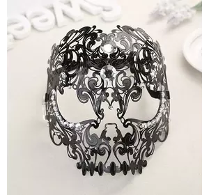 Жіноча карнавальна маска RESTEQ, Витончена металева маска на Хеллоуїн